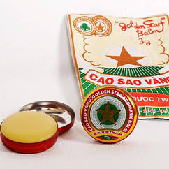 Бальзам-зірочка (Cao Sao Vang), 3 грами