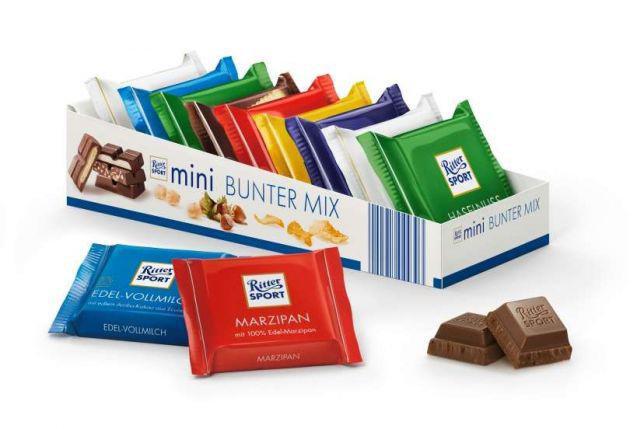 Набір міні-шоколад Ritter Sport Mini Nuss Mix 150 р. Німеччина