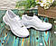 Стильні жіночі шкіряні кросівки на шнурівці, колір білий.  Розміри 36,37,39, фото 6
