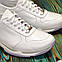 Стильні жіночі шкіряні кросівки на шнурівці, колір білий.  Розміри 36,37,39, фото 9
