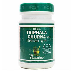 Трифала Порошок (Triphala Churna, Punarvasu), 100 грамів