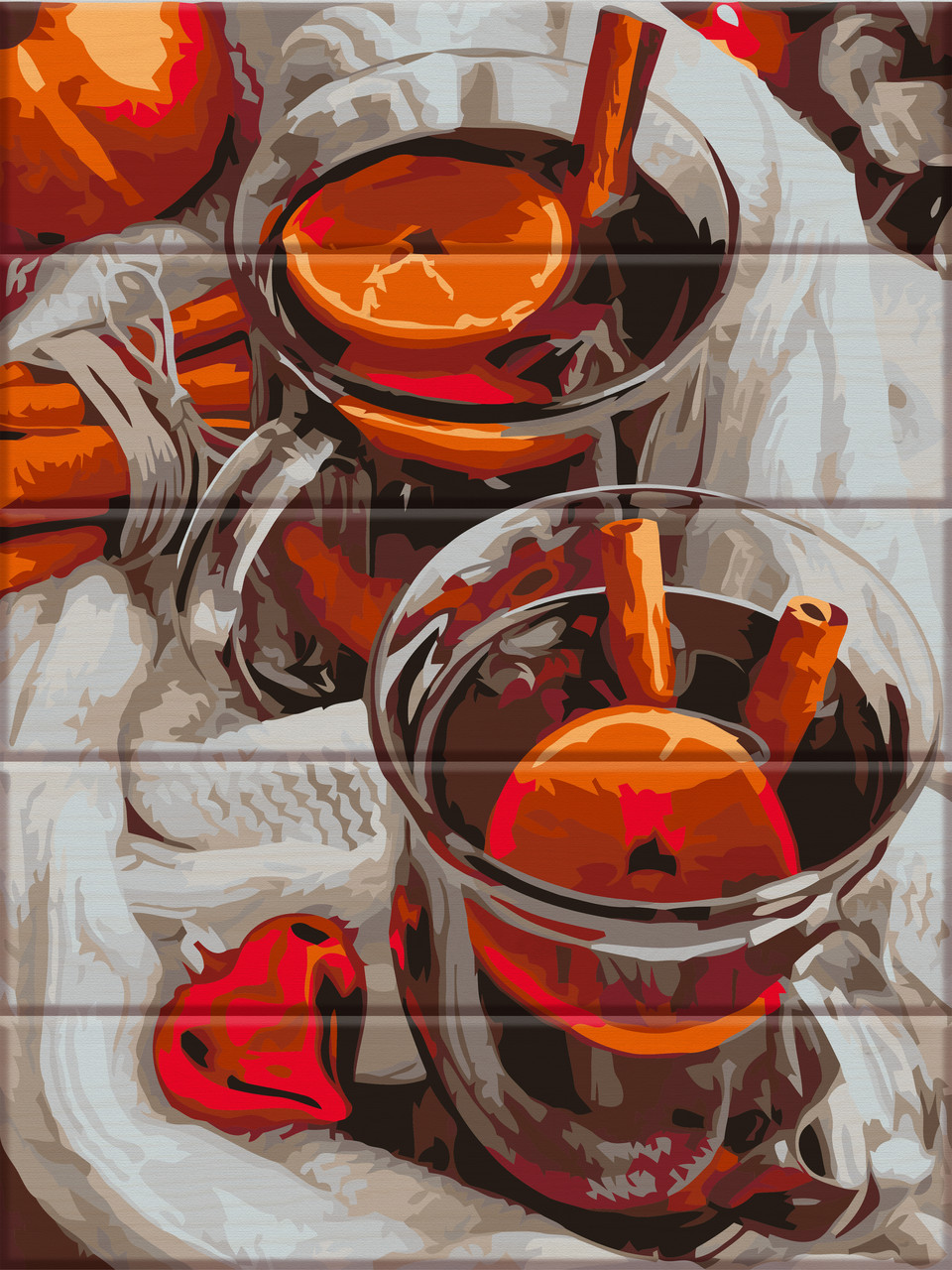 Акційна Картина за номерами ArtStory Глінтвейн (ASW072) 30 х 40 см, фото 1