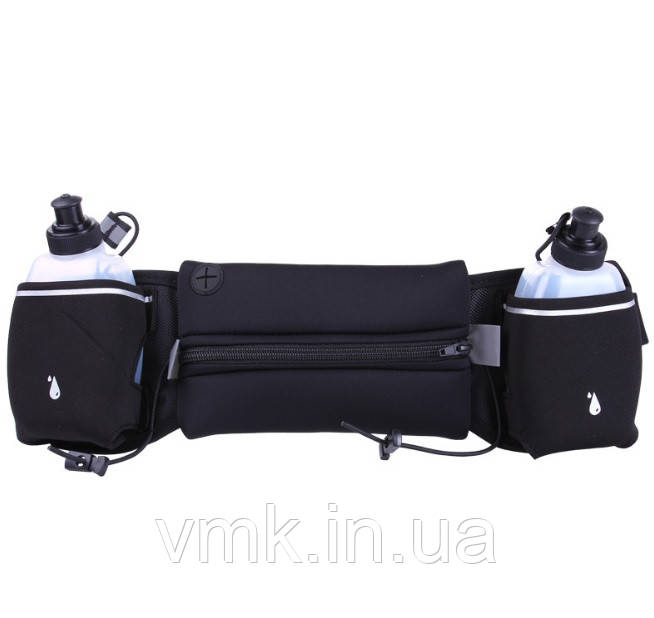 Спортивна сумка – бананка з відділами для пляшок з водою (СТОР 3040)