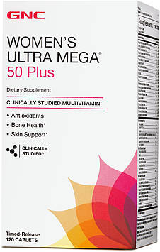 Women's Ultra Mega 50 Plus (120 caps) GNC