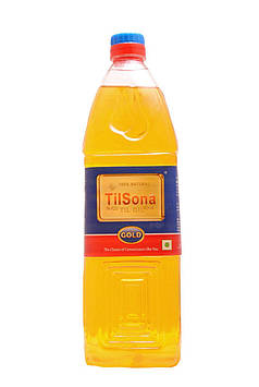 Кунжутна олія аюрведична SESSAME TILL OIL 1л TILL SONA Індія для зовнішнього та внутрішнього застосування