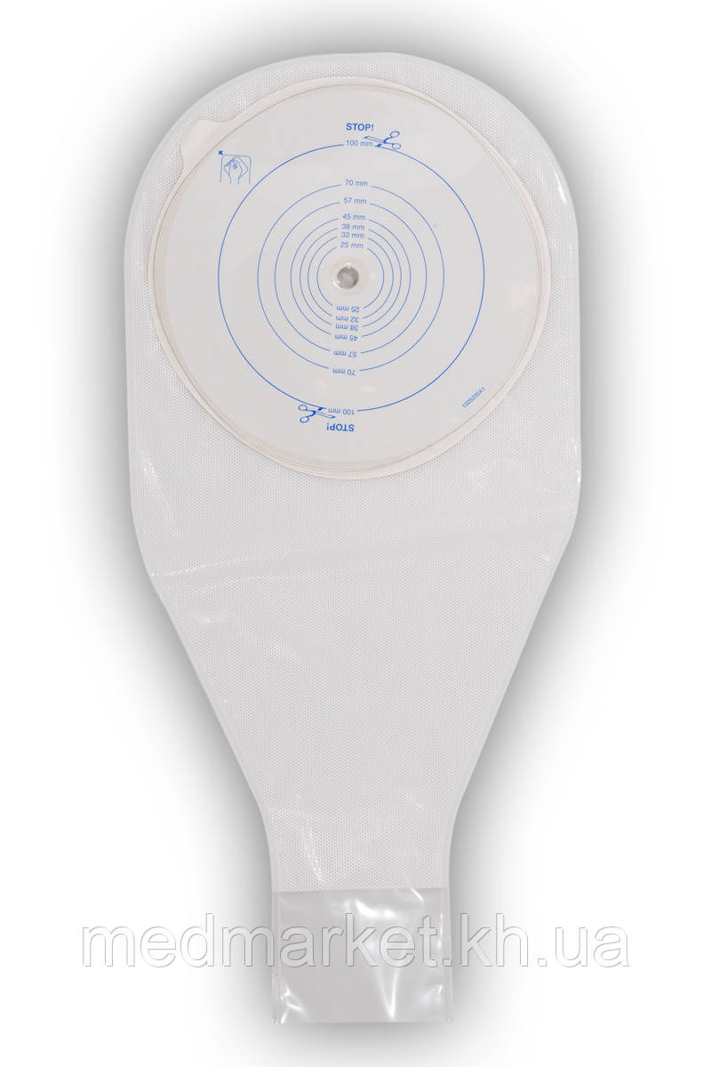 Стомадрес (калоприймач) ConvaTec однокомп, відкритій, прозорій 8-100 мм