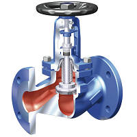 Вентиль силільфонний фланцевий ARI-Armaturen Ду100 Ру40