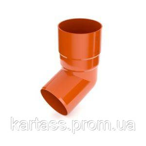 Колено трубы водосточной 67,5 градусов Bryza Кирпичный, 90мм (ID ...