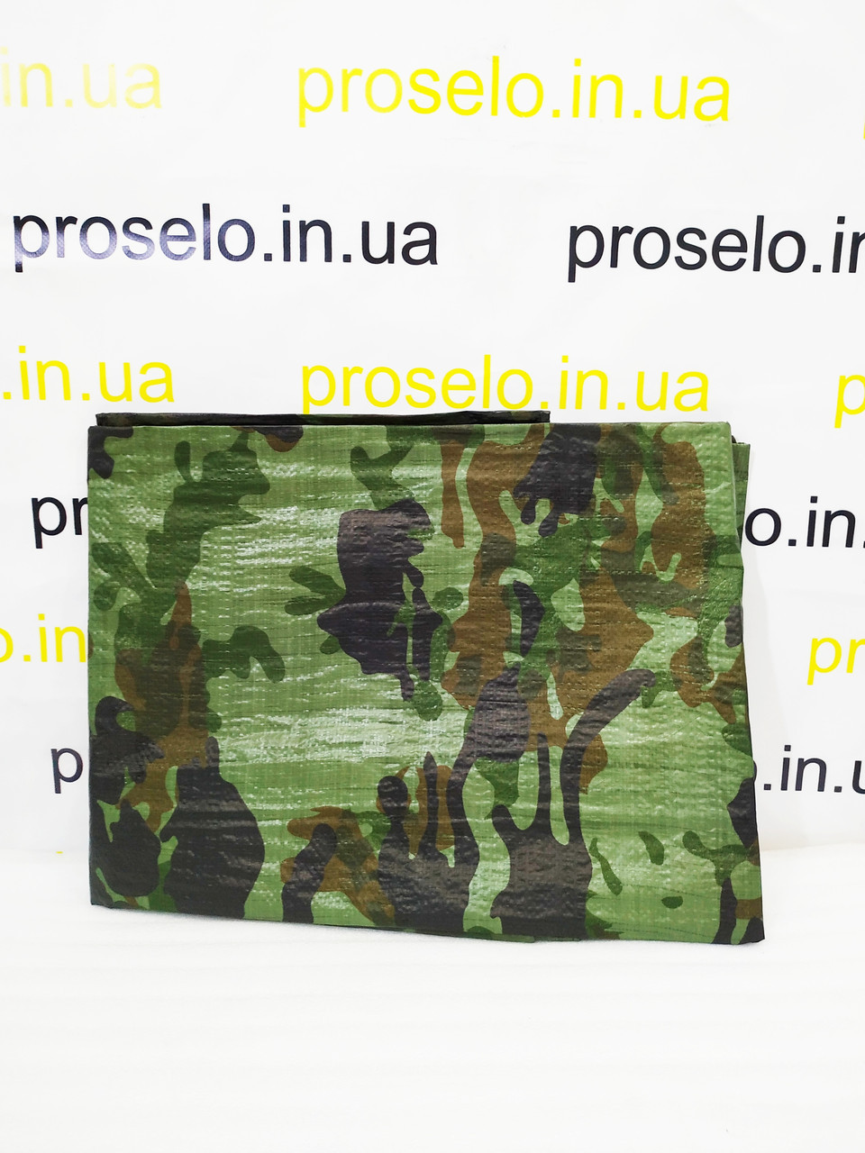 Тент універсальний. 3х4м. Колір "Хакі" Щільність 90 г/м2.З кільцями.Ламінований