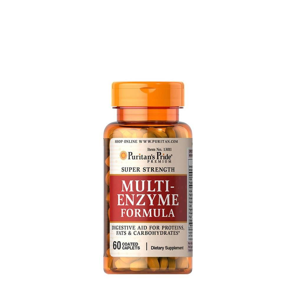 Multi Enzyme Formula (60 caplets) Puritan's Pride