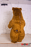 Надувний Костюм ( Пневмокостюм, Пневморобот ) Бурий Ведмідь з довгим хутром ( міні ), фото 7