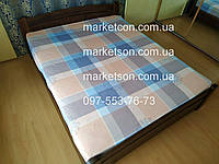 Сатинове простирадло наматрацник 160х200 на гумці