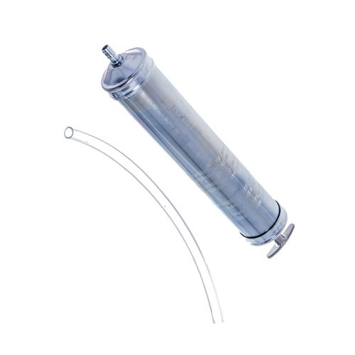 Шприц для заливки масла 500мл (гнучкий кінцевик) G. I. KRAFT K-501 (для змащування, для масла, маслозаливної)