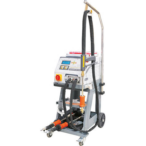Споттер 5800A ж/к дисплей G. I. KRAFT GI12112-220 (зварювальний апарат, для рихтування металу, для точкового, фото 1