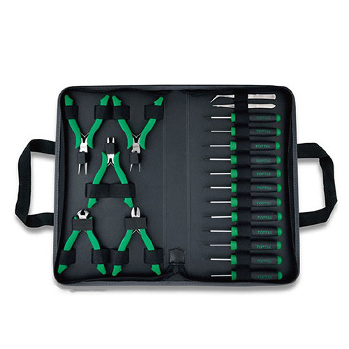 Набір інструменту прецизійного 19ед. у сумці TOPTUL GPN-019A