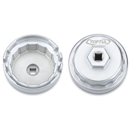 Ключ для масляного фільтра "чашка" 64,5/14мм (4-, 6-, and 8-Cylinder TOYOTA Engines) TOPTUL JDDH6501