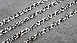 Срібний ланцюжок Бісмарк (14 грам. ланка 4,5 мм)