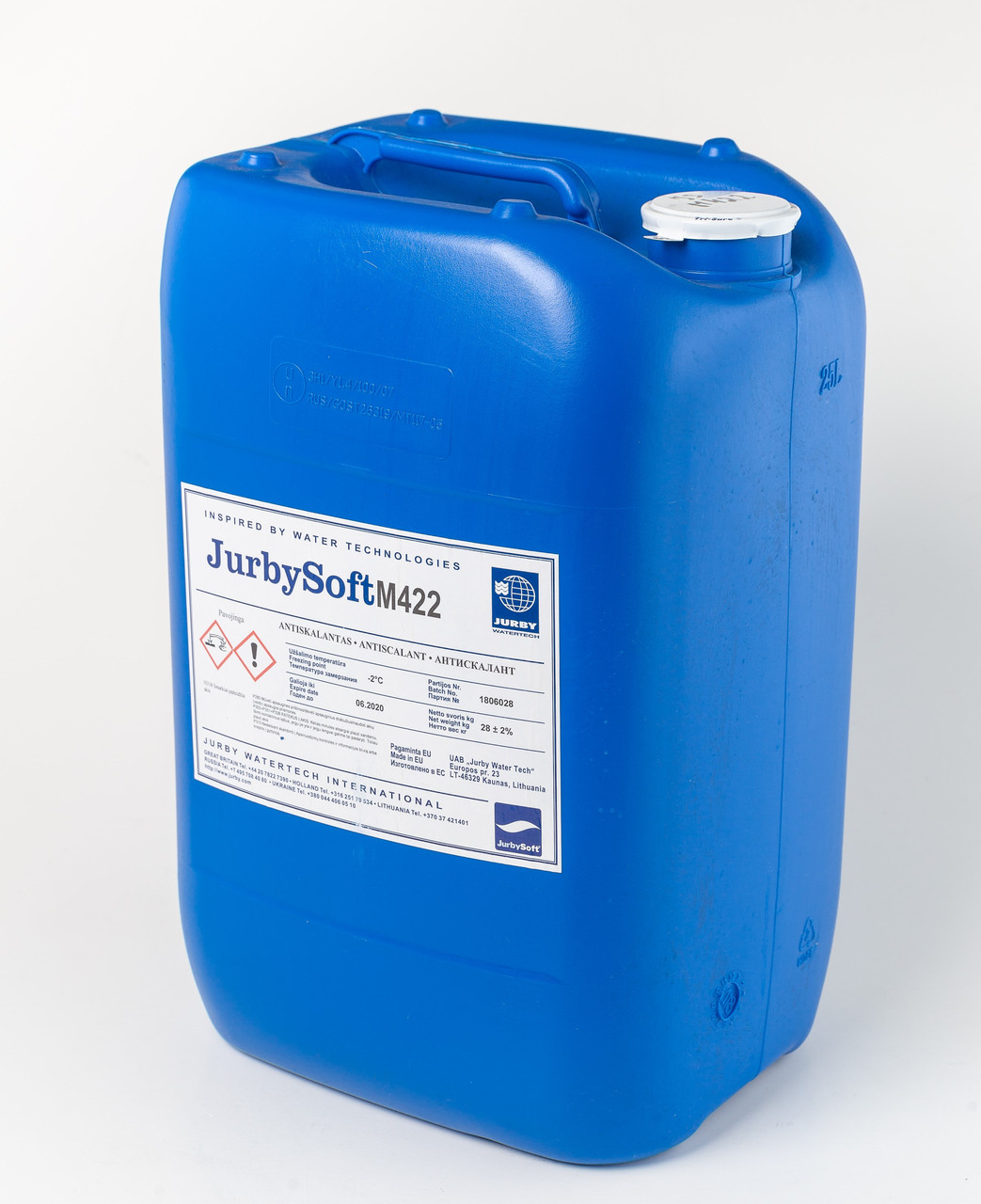 Інгібітор корозії та накипеутворення JurbySoft 6 (27 кг)