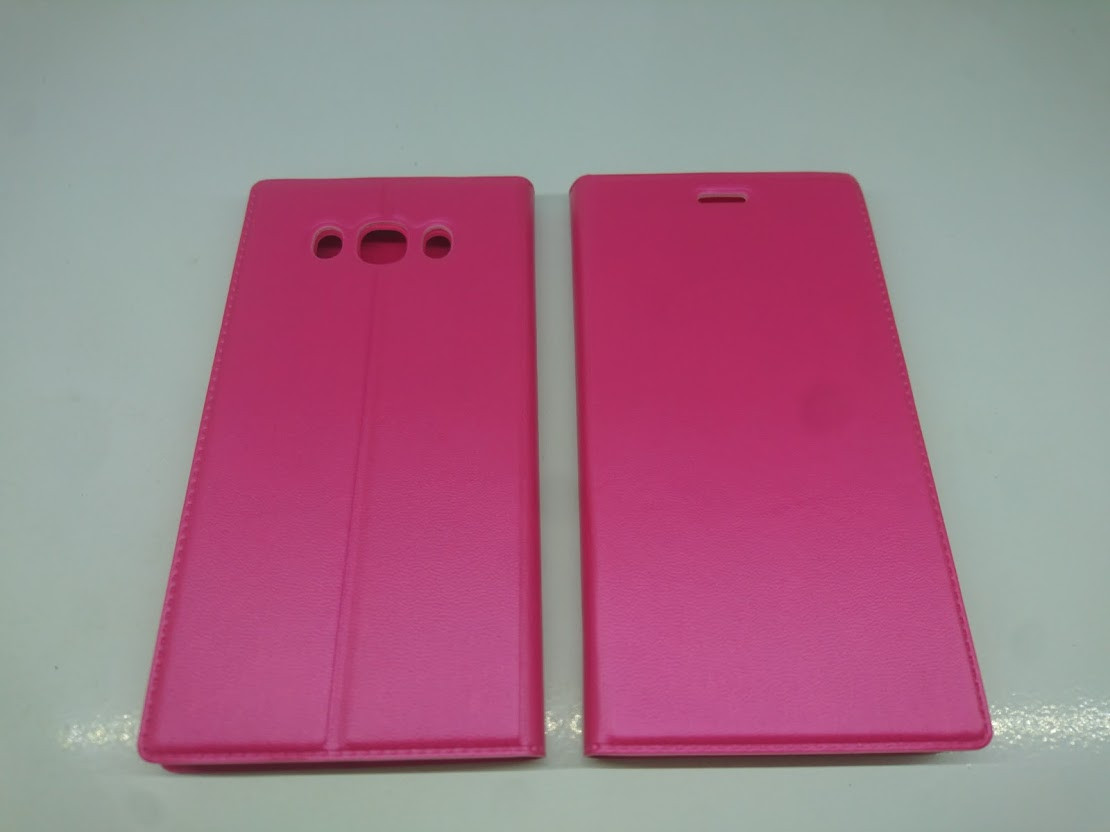 Чехол-книжка Flip Cover для Samsung Galaxy J7 SM-J710 Pink