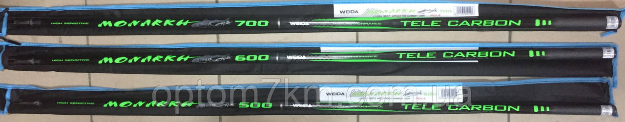 Вудилище без кілець Weida Monarkh 5м. 10-30g