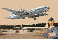 DC-7C Pan American World Airways (PAA).1/144 RODEN 301