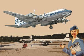 DC-7C Pan American World Airways (PAA).1/144 RODEN 301