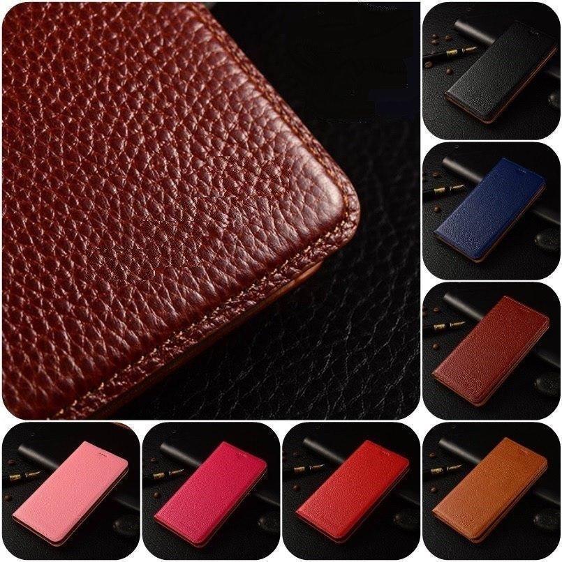 Чохол для Xiaomi Redmi 12 книжка з НАТУРАЛЬНОЇ ШКІРИ із підставкою візитницею протиударний магнітний "BULL", фото 1