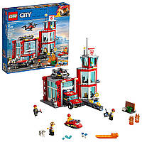 Конструктор лего сити 60215 пожарное депо LEGO City Fire Station