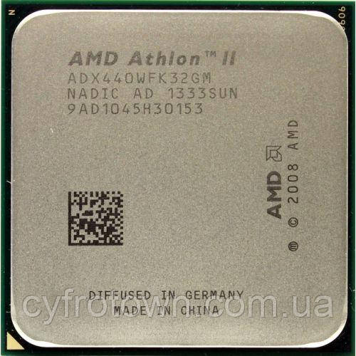 Процесор AMD Athlon II X3 440 3x3.0 GHz sAM3 бв для ПК