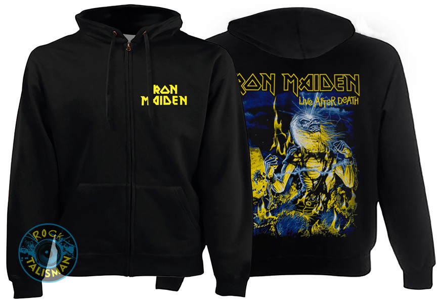 Толстовка на змійці IRON MAIDEN Live After Death