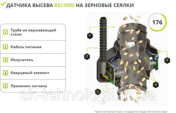 Система контролю висівання для сітківниць точного висівання, фото 1