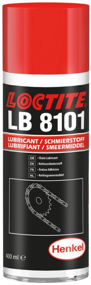 Мастило для ланцюгів водостійка Loctite LB 8101, 400 мл