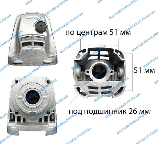 Купить Корпус редуктора на болгарку Dwt 125 T, цена 292 ₴ — Prom.ua (ID ...