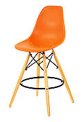 Стілець полубарний Nik , колір оранжевий 70