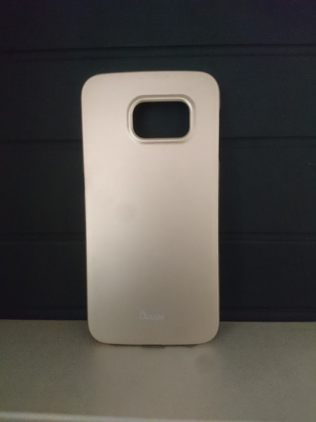 Чохол-накладка Oucase для Samsung Galaxy S6 Edge SM-G925F Gold