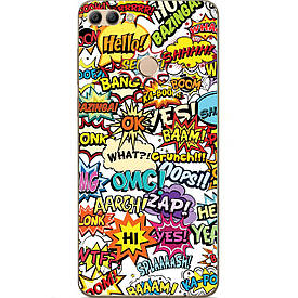 Чохол силіконовий з картинкою для Huawei Y9 2018 Яскравий стиль