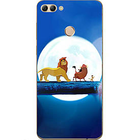 Чохол з картинкою силіконовий для Huawei Y9 2018 Король лев