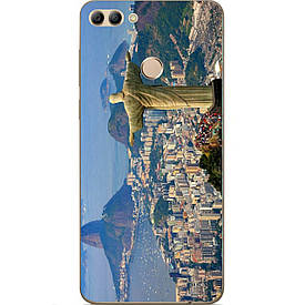 Чохол з картинкою силіконовий для Huawei Y9 2018 Бразилія