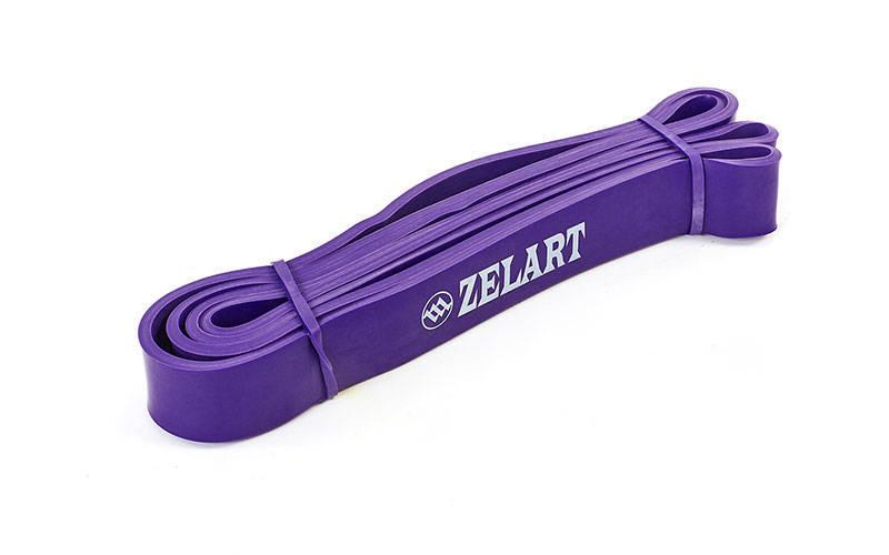 Гума для фітнесу та підтягувань Zelart Sport Power Bands 941-6 потужність M фіолетовий, фото 1