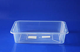 Лоток харчової прозорий Ал-Пластик №1 (2,6 л)
