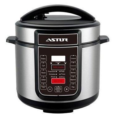 Мультиварка-скороварка Astor PC-1920 900 Вт з 45 автоматичними програмами
