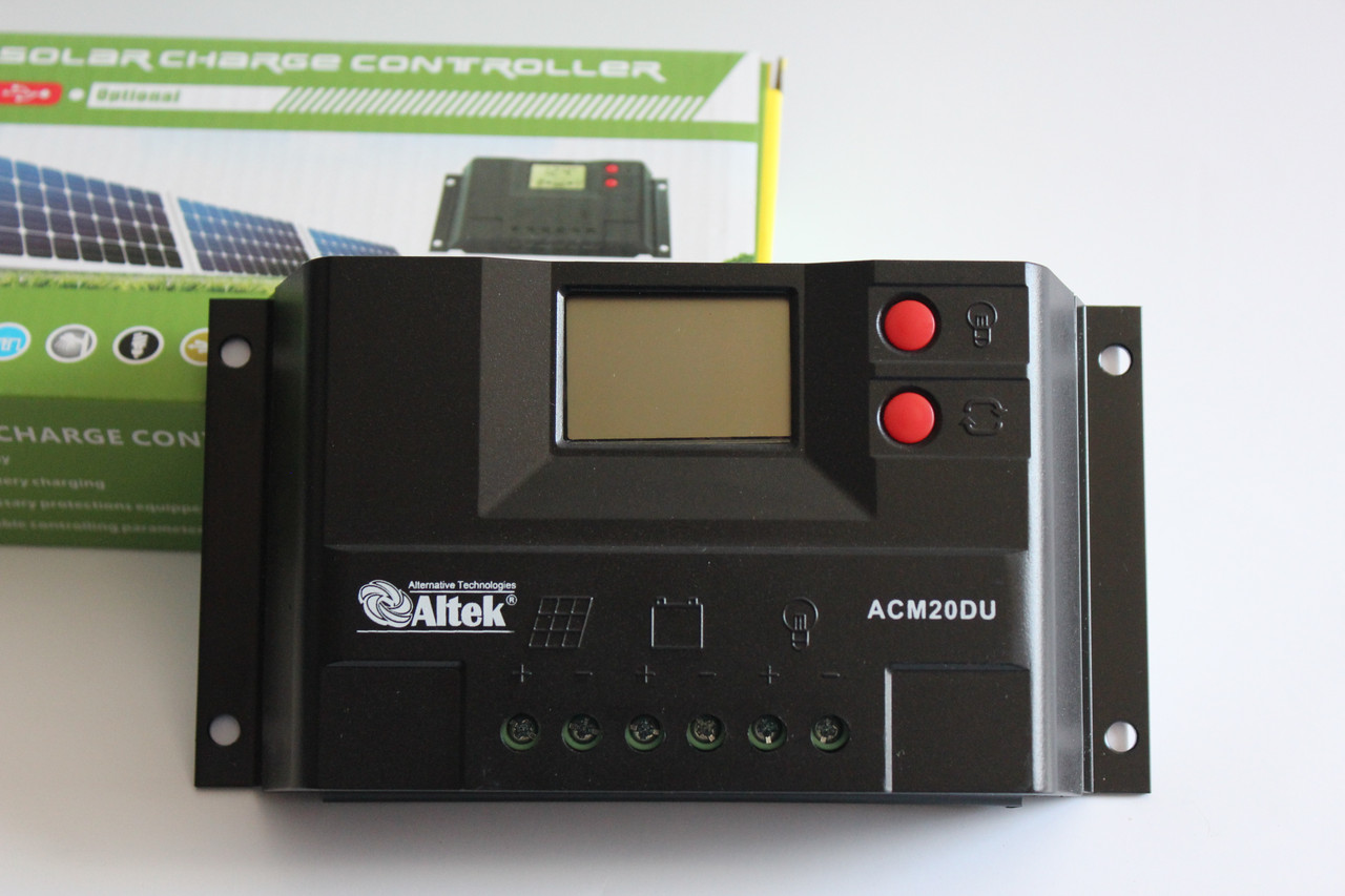 Контролер заряду АСМ20D+USB