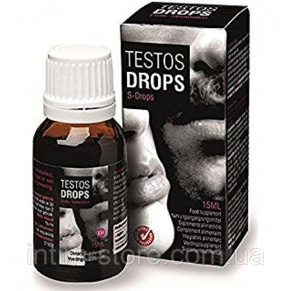 Краплі для чоловіків Testos Drops, 15мл ST48656, фото 1