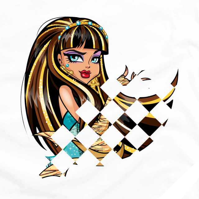 Аплікація, наклейка на пуловери термо Monster High