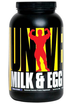 Протеїн cмісь яєчного білка та молочної сироватки Universal Nutrition Milk & Egg 1360 г, фото 1