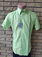 Рубашка мужская летняя коттоновая брендовая высокого качества PIERRE DENIRO, Турция