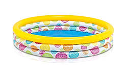 Басейн надувний круглий Геометрія Intex 58449