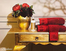 Набір рушників Tivolyo Home BORDEAUX BORDO