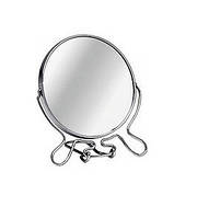 Дзеркало на ніжці двостороннє D=18см №8