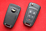 Викидний корпус ключа 5 кнопок Chevrolet corvette, camaro з 2010 р. під оригінал, фото 2
